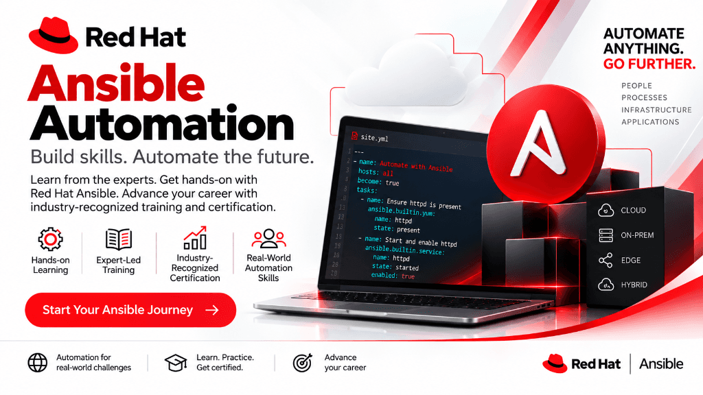 RHCE - Red Hat Certified Engineer (Ansible)